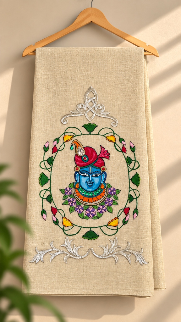 Shrinathji Lotus Frame